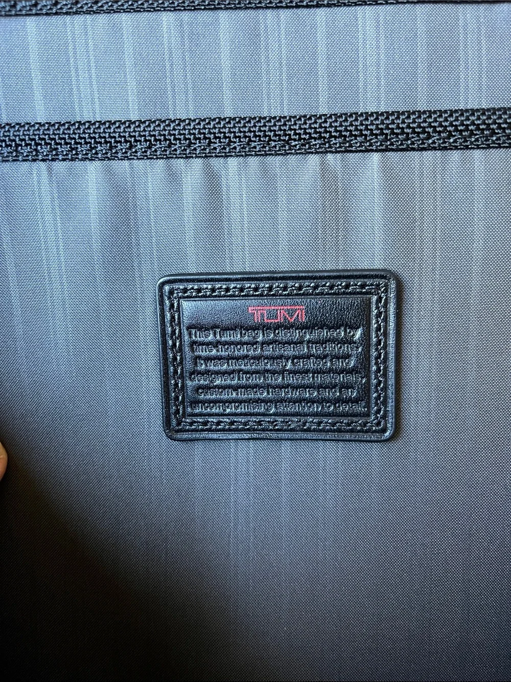 TUMI Corporate Laptop Backpack 22205DE never used. Branded with Land O’Lakes tag
